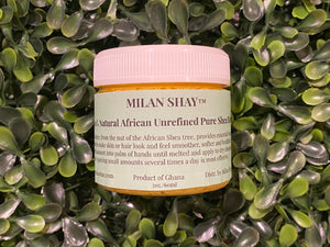 100% Natural African Unrefined Pure Shea Butter     2 fl oz.